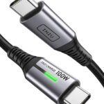Cable INIU USB C de 100W: rápida carga y buena durabilidad en uso diario. cable-iniu-usb-c-carga-rapida-100w-2m-portada
