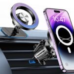 Excelente soporte Coolpow para móvil en el coche, ¡súper práctico! coolpow-soporte-movil-coche-imanes-360-portada