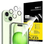 Excelente protección y calidad en el pack de protectores para iPhone 15 protector-pantalla-iphone-15-newc-pack-portada